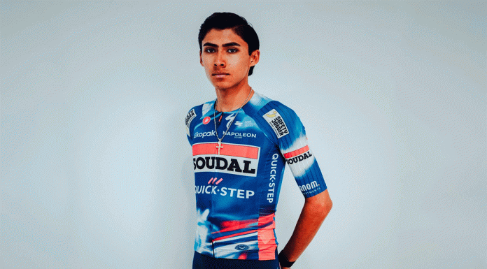 Promesa mexicana Said Cisneros se une al equipo filial del Soudal Quick-Step