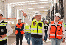 Supervisa Bedolla construcción de planta Arauco; empresa invierte 300 millones de dólares