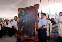 Recuperan óleo del siglo XVIII robado hace 24 años en Teotihuacán