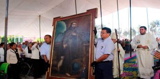 Recuperan óleo del siglo XVIII robado hace 24 años en Teotihuacán