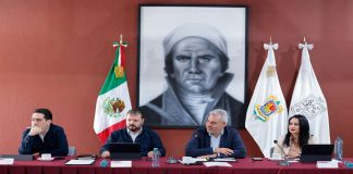 Transportistas urbanos y suburbanos de Morelia confían en proyecto de metrobús; Bedolla presenta beneficios