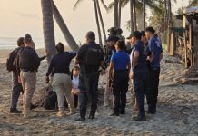 Continua la búsqueda del estudiante que fue arrastrado por el mar, tras rescatar a su amiga en Playa Jardín