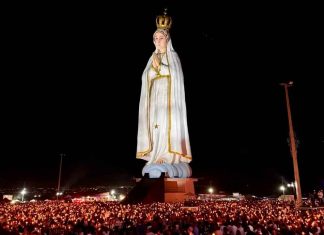Brasil inaugura la estatua más alta del mundo dedicada a Nuestra Señora de Fátima