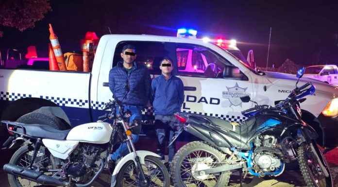 Detenidos 2 vándalos por quemas en estación del Teleférico de Uruapan