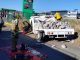 Choque de camioneta materialista deja 1 herido en la Morelia-Pátzcuaro
