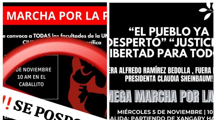 Se cancelan manifestaciones en Morelia