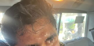 Policía Morelia detiene a sujeto con objetos peligrosos y presunta droga frente al Congreso