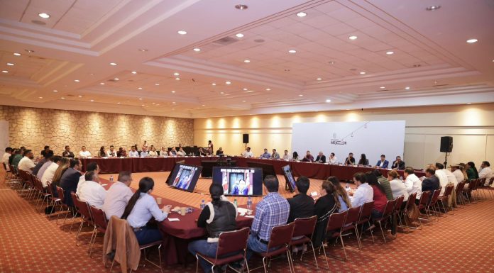 Bedolla y Rosa Icela encabezan primeras reuniones del Plan Michoacán con alcaldes