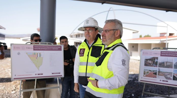 Supervisa Bedolla avance de obras en Villas del Pedregal; se invierten 100 mdp