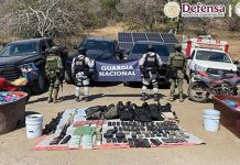 En diferentes acciones en Michoacán, se detuvo a cinco personas y se aseguró armamento