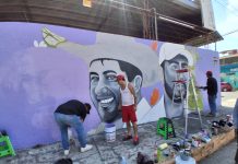 Mural en memoria de Carlos Manzo y Bernardo Bravo es borrado por falta de permisos y temor a represalias