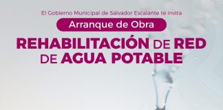 Dayana Pérez Mendoza impulsa nueva obra hidráulica para fortalecer el servicio de agua en Salvador Escalante