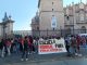 Profesores de la Sección XVIII de la CNTE realizan marcha en Morelia