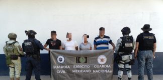 En dos acciones en Michoacán, se detuvo a cuatro personas y se aseguraron más de 200 cartucho