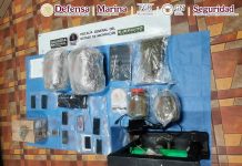 En Michoacán, en distintas acciones se detuvo a cinco personas, se aseguraron armas de fuego y droga