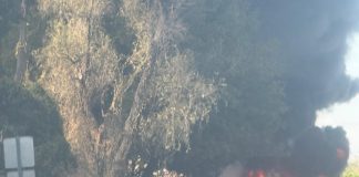 Se reportan bloqueos y quema de vehículos en carreteras de Michoacán