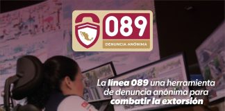 Línea 089, una herramienta de denuncia anónima para combatir la extorsión: SSP
