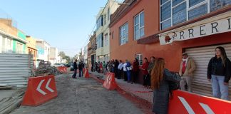 Colonos paralizan obra del teleférico en Morelia