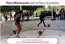 Arrancan Jornadas de Jóvenes por la Paz en Ciudad Hidalgo, dentro del Plan Michoacán