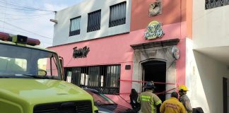 Se registra incendio en un a cervecería de la colonia Cuauhtémoc, en Morelia