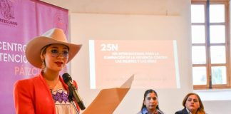Cero tolerancia a la violencia hacia las mujeres: Andrea Rodríguez impulsa acciones firmes en Pátzcuaro