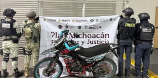 Tras enfrentamiento en Tarímbaro, se aseguraron 3 armas y droga: SSP