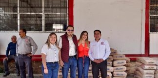 Dayana Pérez Mendoza fortalece infraestructura del CECATI 166