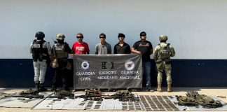 Capturan a 5 presuntos integrantes del CJNG, en Buenavista
