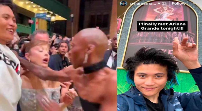 Tensión en el estreno asiático de Wicked: For Good en Singapur tras irrupción de un fan que alcanzó a Ariana Grande| Video