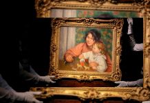 Renoir vende retrato íntimo de su hijo por 1,45 millones de euros