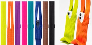 Apple revive el espíritu del iPod Sock con un “calcetín” de lujo para iPhone junto a Issey Miyake