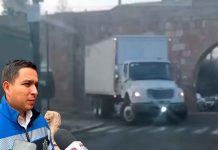 Identifican al camión que dañó el Acueducto de Morelia; buscan al conductor