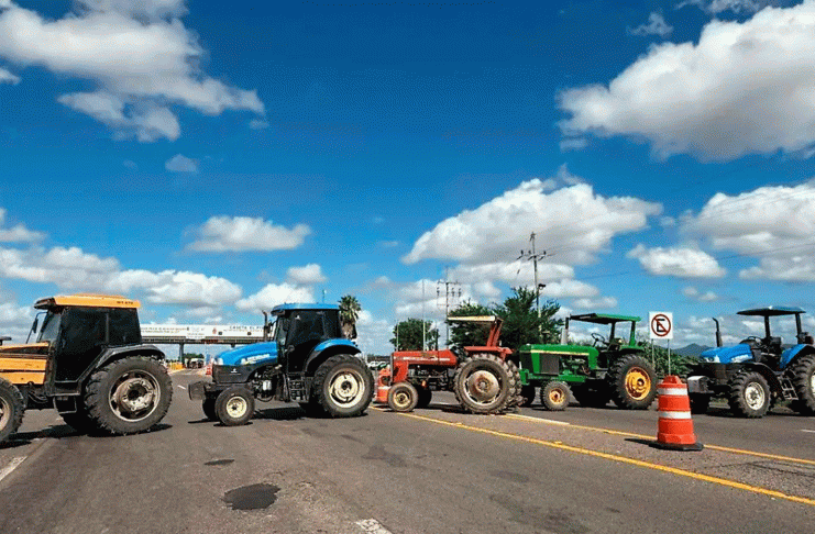 Cierre TOTAL de carreteras el lunes 24 de noviembre; Líderes campesinos anunciaron una toma a nivel nacional