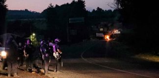 Tras quema de vehículos, SSP realiza despliegue operativo para reforzar seguridad