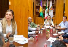 Reforzamos la Seguridad: Dayana Pérez lidera reunión con Corporaciones Federales y Estatales