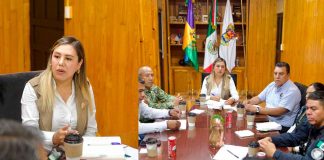 Reforzamos la Seguridad: Dayana Pérez lidera reunión con Corporaciones Federales y Estatales