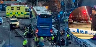 Accidente en Estocolmo deja múltiples afectados informa la policía sueca