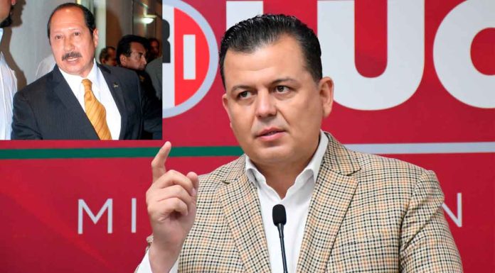 Guillermo Valencia acusa a Leonel Godoy de estar vinculado con el asesinato de Carlos Manzo y exige una investigación a fondo