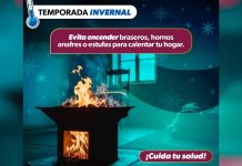 SSM exhorta a no encender anafres o braseros en casa para prevenir intoxicaciones