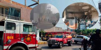 Jóvenes provocan incendio de bodega, al jugar con “cebollitas”