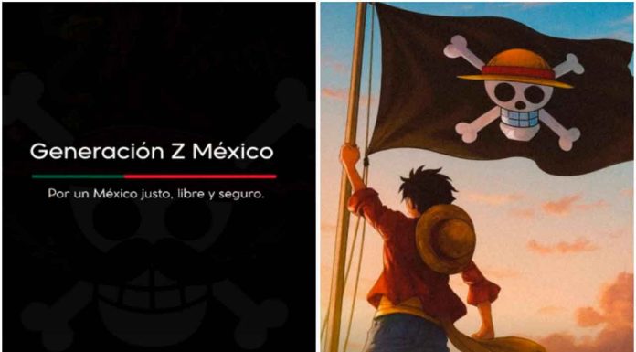 La bandera de ‘One Piece’: el símbolo que adoptó la Generación Z en recientes marchas en México