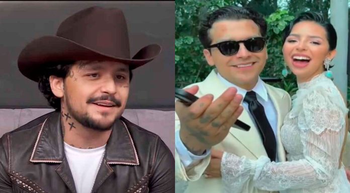 Reacción inesperada de Christian Nodal tras anuncio de boda religiosa de Ángela Aguilar