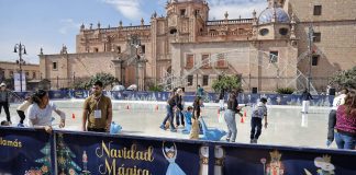 A partir del 20 del noviembre comenzará la instalación de la pista de hielo