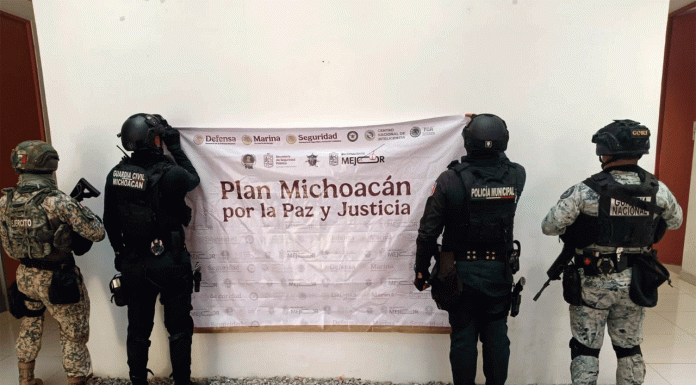 Asegurados 150 envoltorios de metanfetamina en Zamora, resultado del Plan Michoacán: SSP