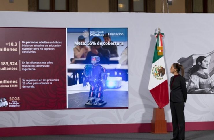 Presidenta Claudia Sheinbaum presenta saberesmx, plataforma gratuita que democratiza el conocimiento