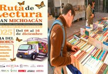 Ruta de lectura dentro del Plan Michoacán comenzará en diciembre