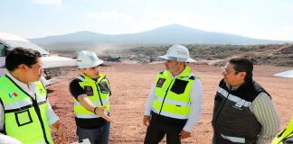 Supervisa Bedolla avance del 75% del primer segmento del segundo anillo periférico de Morelia