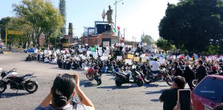Concluyen sin incidentes manifestaciones en Uruapan; Gobierno de Michoacán reafirma respeto a la libre expresión