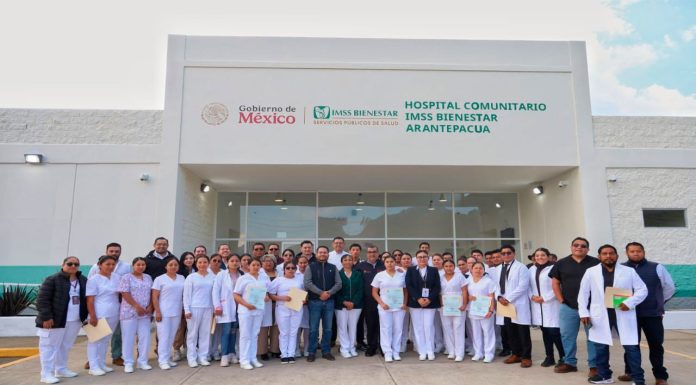 Inicia capacitación de personal para puesta en marcha del Hospital Comunitario de Arantepacua: SSM