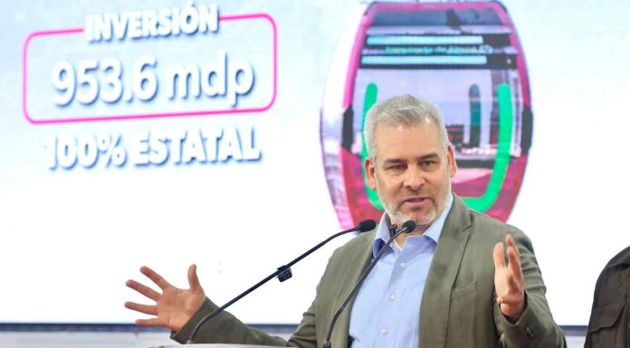 Se han destinado casi mil millones de pesos a obras de movilidad este 2025: Bedolla